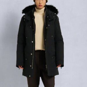 Moose Knuckles MENs ORIGINAL SHEARLING TRIM STIRLING PARKA size large